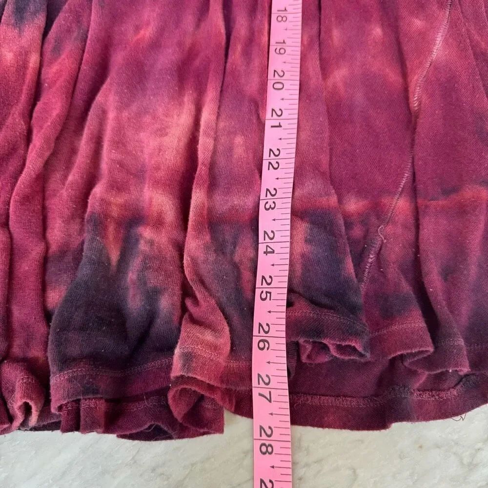 Free People boho flowy you dye ombré rank top oversized size M - Picture 7 of 7